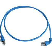Telegärtner 100008291 RJ45 Netwerkkabel, patchkabel CAT 6A S/FTP 2.00 m Blauw Vlambestendig, Halogeenvrij 1 stuk(s) - thumbnail