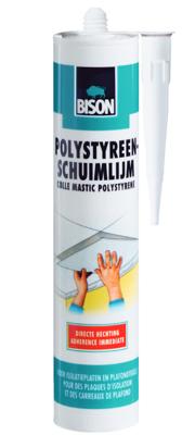 Polystyreenschuimlijm Koker 470 g Bison - Bison Polystyreenschuimlijm Koker 470 g Bison - Bison