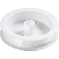 Creativ Company Elastisch koord, rond, dikte 1 mm, 10 m/ 1 rol - thumbnail