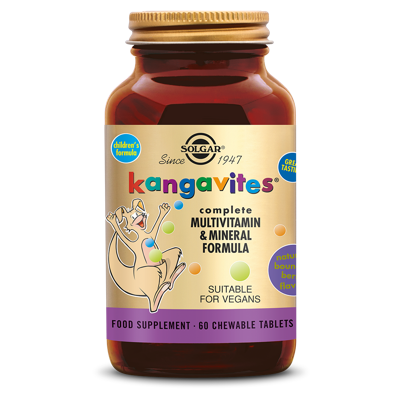 Solgar Kangavites™ Tropical Punch Multivitamine kauwtabletten voor Kinderen