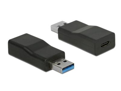Delock 65696 Converter [1x USB 3.1 stekker A - 1x USB 3.1 Gen 1]
