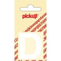 Plakletter Helvetica 40 mm Sticker witte letter D Pickup - Pickup - thumbnail
