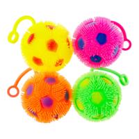 Duckiez Pufferbal voetbal, 6,5cm - thumbnail