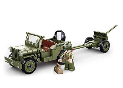 Sluban WWII Iconische geallieerde jeep (M38-B0853)