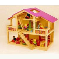Pintoy star loft dolls house poppenhuis - thumbnail