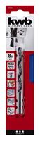 kwb 209680 HSS Spiraalboor 8 mm Gezamenlijke lengte 117 mm DIN 338 Cilinderschacht 1 stuk(s) - thumbnail