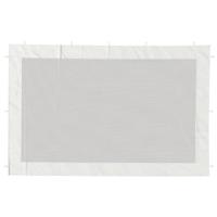 Tentwanden 2 st gaas wit en zwart - thumbnail