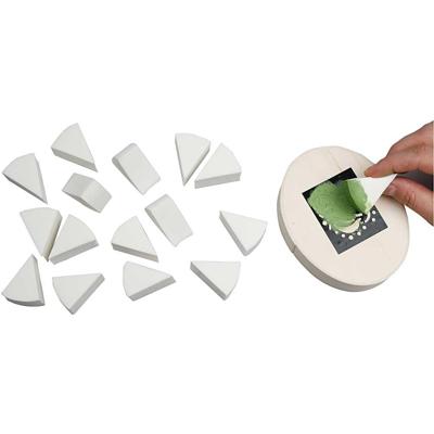 Creativ Company Sponzen, l: 40 mm, b: 25 mm, wit, 32 stuk/ 1 doos
