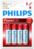 Philips Power LR6 AA batterij (penlite) Alkaline 1.5 V 4 stuk(s) - thumbnail