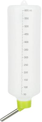 TRIXIE DRINKFLES KUNSTSTOF MET DRAADBEUGEL ASSORTI 250 ML 3 ST