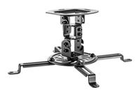 Manhattan Deckenhalterung Beamer-plafondbeugel Kantelbaar, Zwenkbaar Afstand vloer-plafond (max.): 15 cm Zwart - thumbnail