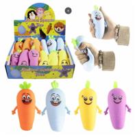 Squeeze ball wortel 14,5cm - thumbnail