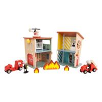 Classic World houten brandweerkazerne - thumbnail