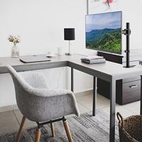 LogiLink BP0020 27 Klem Zwart flat panel bureau steun - thumbnail