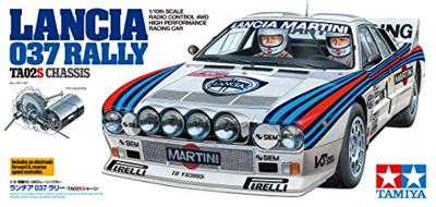 Tamiya 1:10 RC auto Elektro Straatmodel RC Lancia 037 Rallye TA-02S Brushed 4WD Bouwpakket TA-02SW Tamiya 1:10 RC auto Elektro Straatmodel RC Lancia 037 Rallye TA-02S Brushed 4WD Bouwpakket TA-02SW
