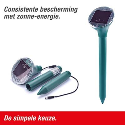 Swissinno Solar SuperCat Woelmuisverschrikker Functies Trillingen Werkingssfeer 650 m² 1 stuk(s)