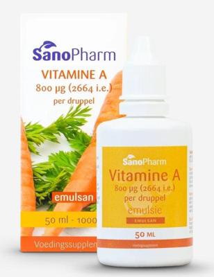 SanoPharm Vitamine A Emulsan 50 Milliliter