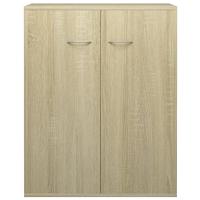 Dressoir 60x30x75 cm spaanplaat sonoma eikenkleurig - thumbnail