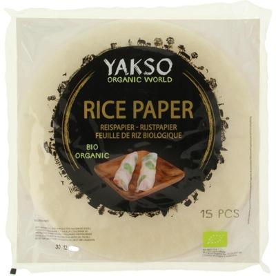 Yakso Rijstpapier met tapioca bio 150 Gram