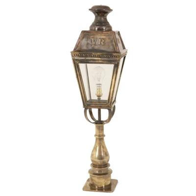 Limehouse Landelijk buitenlampKensington handgemaakt 78cm - messing (PB) - 431P