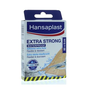 Hansaplast Extra strong waterproof pleisters 8 Stuks