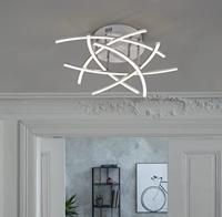 Fischer & Honsel Chromen plafondlampCross TW Ø 55cm - 20925 - thumbnail