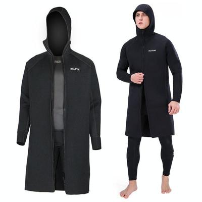 SLINX 1831 3mm neopreen zonnebrandcrème warme lange mouwen Hooded duiken jas voor mannen
