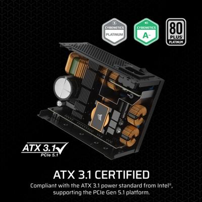 SFX modulaire voeding - CORSAIR - SF-serie SF850 - 80 PLUS Platinum - thumbnail