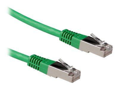 ACT Groene 5 meter LSZH SFTP CAT6A patchkabel met RJ45 connectoren ACT Groene 5 meter LSZH SFTP CAT6A patchkabel met RJ45 connectoren