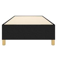 Bedframe zonder matras 90x190 cm stof zwart - thumbnail
