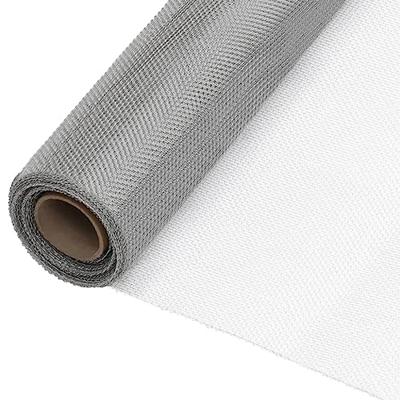 VidaXL Gaasjes 112 x 1000 cm mesh rvs 201 zilver VidaXL Gaasjes 112 x 1000 cm mesh rvs 201 zilver