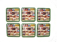 Aap Noot Mies onderzetter set - thumbnail