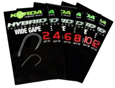 Korda Wide Gape Size 6, 10 st