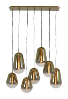 Light & Living Hanglamp 'Maeve' 7-Lamps, kleur Goud - thumbnail