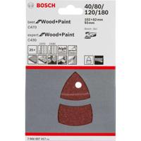 Bosch Accessories Schuurpapierset 25 delig - thumbnail