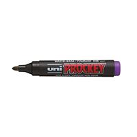 Uni-ball permanent marker Prockey PM-122, ronde punt, medium, etui van 8 stuks - thumbnail