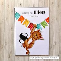 Vaessen Creative • clear stamps odey's birthday party 2 12st. - thumbnail