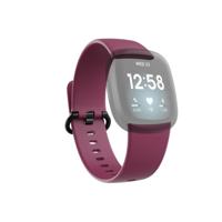 Hama Polsband Voor Fitbit Versa3/Sense Polsband Universeel Bordeaux - thumbnail