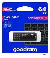 Goodram UME3 USB flash drive 64 GB USB Type-A 3.0 (3.1 Gen 1) Zwart - thumbnail