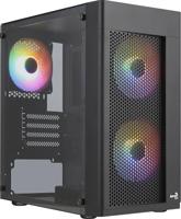 Aerocool Hexform Mini Tower Zwart - thumbnail