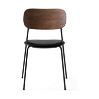 Audo Copenhagen Co Chair eetkamerstoel chroom gestoffeerd Dakar 0842 - thumbnail