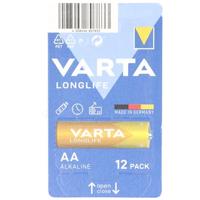 Varta LONGLIFE AA Big Box 12 AA batterij (penlite) Alkaline 2800 mAh 1.5 V 12 stuk(s) - thumbnail