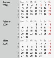 Baier & Schneider Tafelkalender 640335200 7038000906 1 stuk(s) - thumbnail