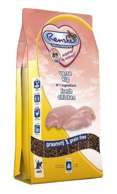 Renske Graanvrij Super Premium vers bereid kip kattenvoer 1,5 kg
