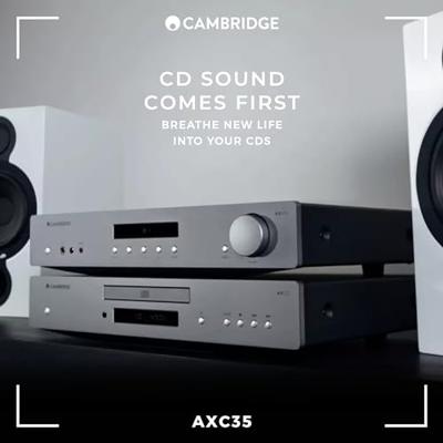Cambridge Audio: AXC35 CD-Speler - Grijs
