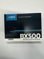 Crucial CT1000BX500SSD1 BX500 Internal SSD, 1TB, 2.5", SATA3 6Gbps, w/ adapter - thumbnail