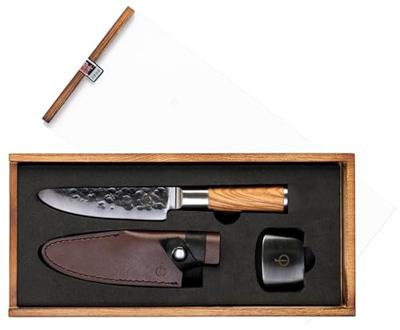 FORGED - Olive Forged - Kinder koksmes Olijfhout 16cm - thumbnail