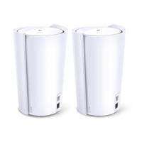 TP-LINK Deco X90 (2-pack) Tri-band (2.4 GHz / 5 GHz / 5 GHz) Wi-Fi 6 (802.11ax) Wit Intern - thumbnail