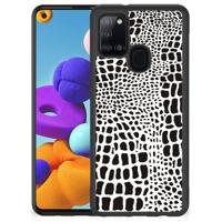 Samsung Galaxy A21s Back Cover Slangenprint - thumbnail