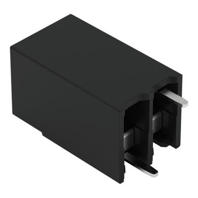 WAGO 2086-1122 Printklem 1.50 mm² Aantal polen 2 Zwart 1 stuk(s)